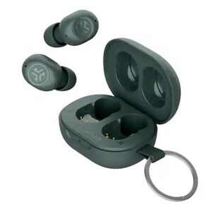 JLab Black Wireless Earbuds with Charging Case mini smallest earbuds out
